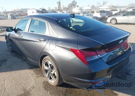 2022 Hyundai Elantra Limited z USA, uszkodzony, nr VIN 5NPLP4AG3NH069237